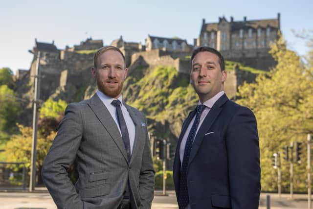 Star Recruitment co-directors Alistair Robin and Nick McVeigh-Crabbe. Picture: Phil Wilkinson