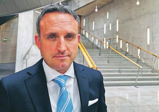 Liberal Democrat Alex Cole-Hamilton has lodged amendments to the Disclosure (Scotland) Bill. Picture: Tom Eden/PA