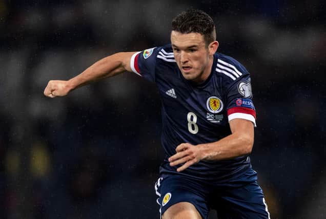Scotland midfielder John McGinn could make his comeback from injury in Aston Villa's home game against Chelsea on Saturday 14 March. Picture: Bill Murray/SNS