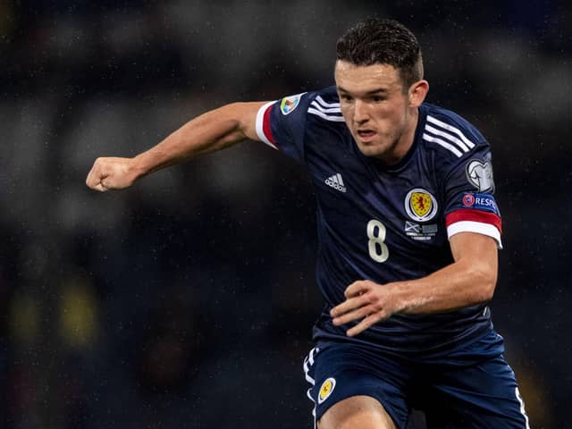 Scotland midfielder John McGinn could make his comeback from injury in Aston Villa's home game against Chelsea on Saturday 14 March. Picture: Bill Murray/SNS