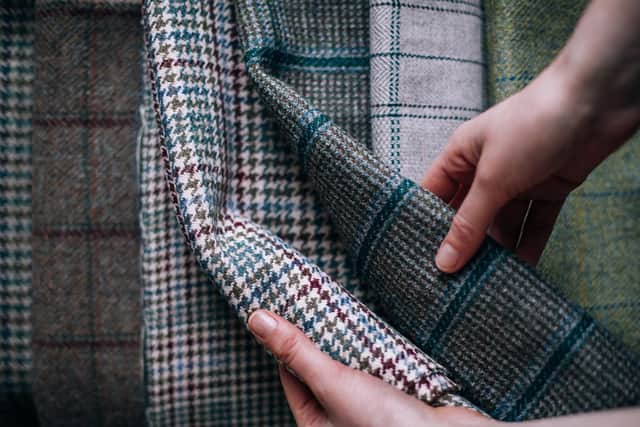 The Leith textile firm has worked for the Fife Arms Hotel in Braemar and the Royal Yacht Britannias floating hotel Fingal. Picture: Ciara Menzies