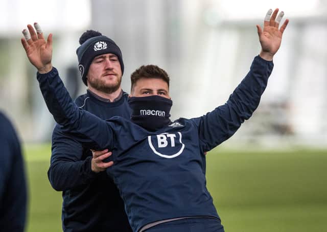 Scotland captain Stuart Hogg and scrum-half Ali Price will hope they can inspire a home win against Grand Slam-chasing France. Picture: Gary Hutchison/SNS/SRU
