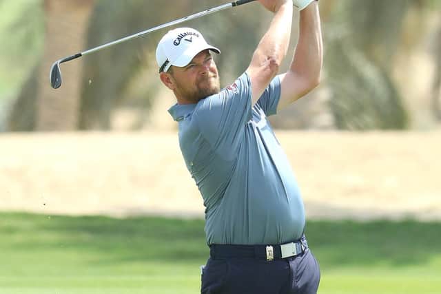 David Drysdale on his way to a bogey-free seven-under-par 64 in the third round of the Commercial Bank Qatar Masters at Education City Golf Club in Doha. Picture: Getty Images