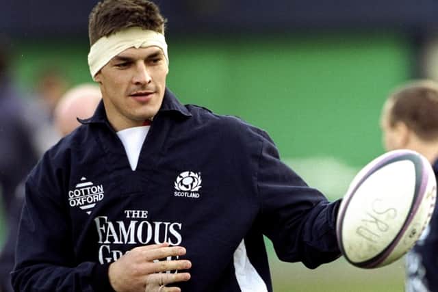 Former Scotland captain Rob Wainwright. Picture: Jamie McDonald /Allsport