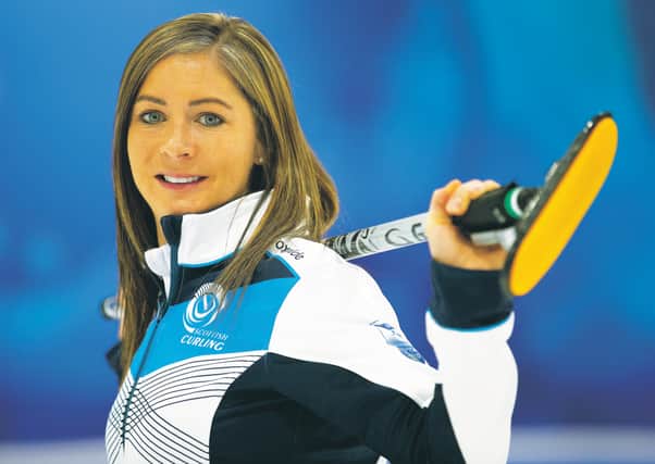 Eve Muirhead is heading to Canada for the curling world championships.
Picture: Graeme Hart