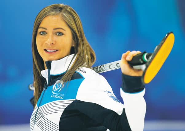 Eve Muirhead is heading to Canada for the curling world championships. 
Picture: Graeme Hart