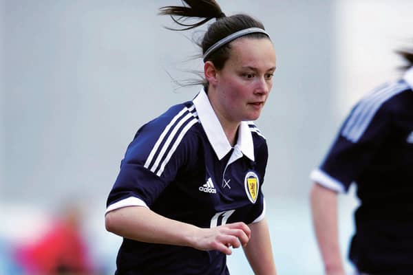 Scotland's match-winner 
Abbi Grant. Picture: SNS