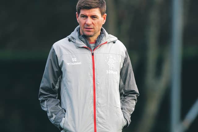 Rangers manager Steven Gerrard. Picture: Alan Harvey / SNS