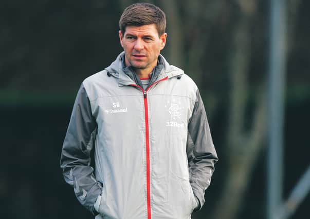 Rangers manager Steven Gerrard. Picture: Alan Harvey / SNS