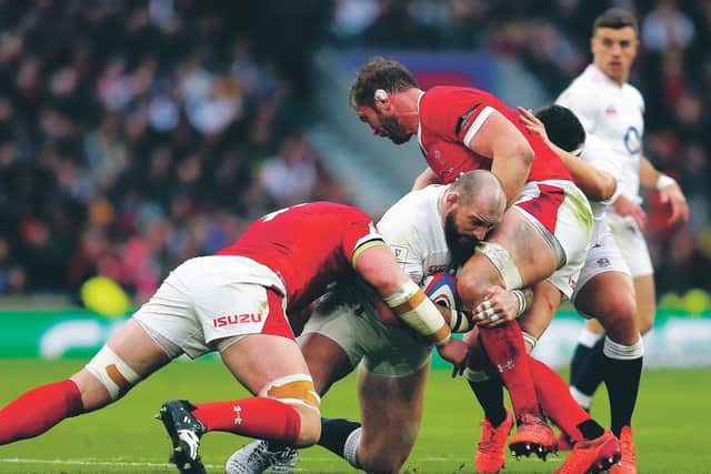 England's Joe Marler has been accused by Alun Wyn Jones. Picture: David Davies/PA