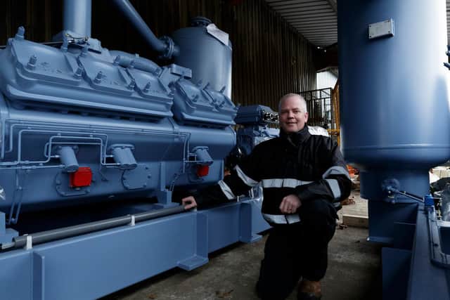 Services manager Kevin Jepson of the Aberdeenshire-based firm, which hails the 'state-of-the-art' project. Picture: Newsline Media 2020.