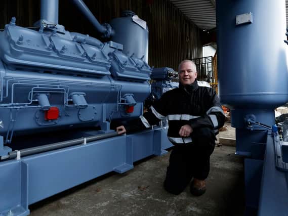 Services manager Kevin Jepson of the Aberdeenshire-based firm, which hails the 'state-of-the-art' project. Picture: Newsline Media 2020.