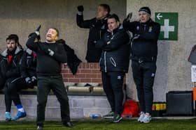 Manager John Robertson was unhappy that his Inverness team ‘never got going’ against Alloa. Picture: SNS.