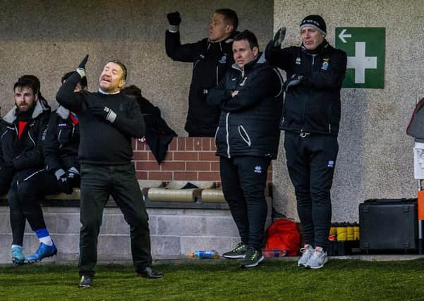 Manager John Robertson was unhappy that his Inverness team ‘never got going’ against Alloa. Picture: SNS.