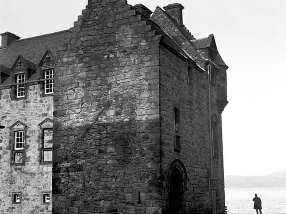 Newark Castle at Port Glasgow overlooking the River Clyde, where Lady Margaret Crawford was abused by her husband of 44 years, Sir Patrick Maxwell. PIC: TSPL.