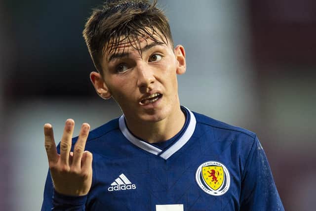 Scotland Under-21 cap Billy Gilmour has received rave reviews for his recent performances at Cheslea. Picture: Ross MacDonald/SNS