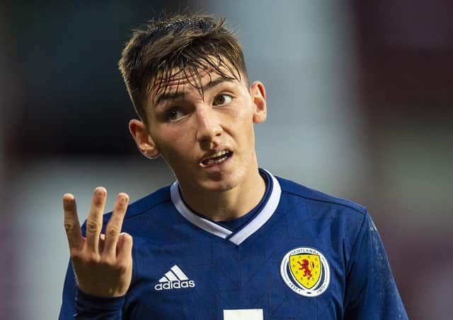 Scotland Under-21 cap Billy Gilmour has received rave reviews for his recent performances at Cheslea. Picture: Ross MacDonald/SNS