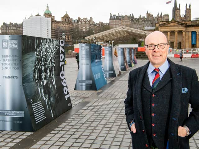 Tattoo chief executive Brigadier David Allfrey is overseeing preparations for his final run of shows this August.