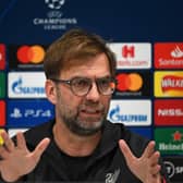 Liverpool's German manager Jurgen Klopp suggested there were better people to talk to about the coronavirus than a football coach (Picture: Paul Ellis/AFP via Getty Images)