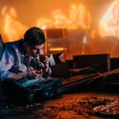Sam Stopford and Nico Guerzoni play normal and transformed Gregor brilliantly – the whole cast performs perfectly