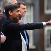Chancellor Rishi Sunak outside 11 Downing Street, London, before heading to the House of Commons to deliver his Budget. (Picture: Victoria Jones/PA Wire)
