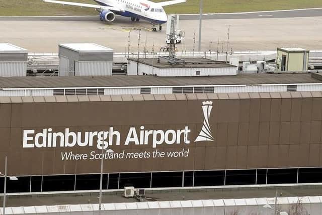 Edinburgh Airport.