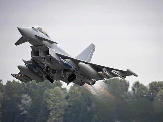 RAF Typhoon. Picture: MoD