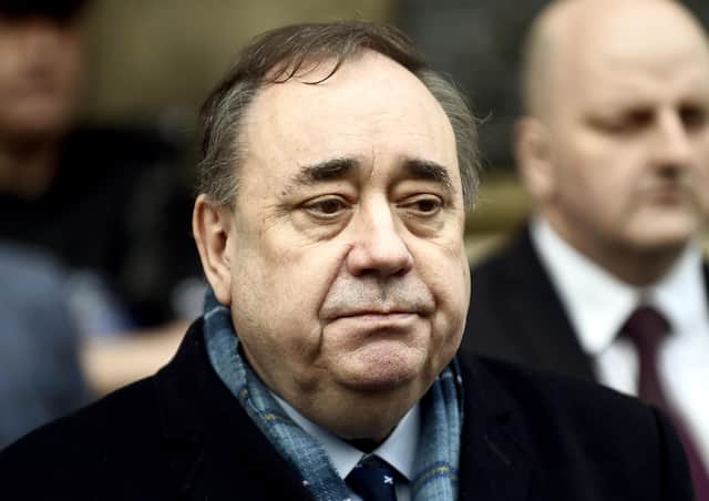 Alex Salmond was cleared of sex-offence charges involving nine women (Picture: Lisa Ferguson)