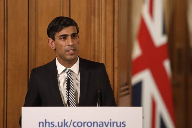 Rishi Sunak’s aid for retail businesses is more generous for those with more than one outlet (Picture: Matt Dunham/PA Wire)