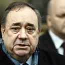 Alex Salmond after he was cleared of sex-offence charges involving nine women (Picture: Lisa Ferguson)