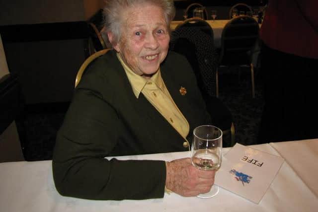 Joan Lawrence, pictured at the SLGA Centenary Lunch in 2009, was due to celebrate her 90th birthday next month. Picture: Carol Fell Golf