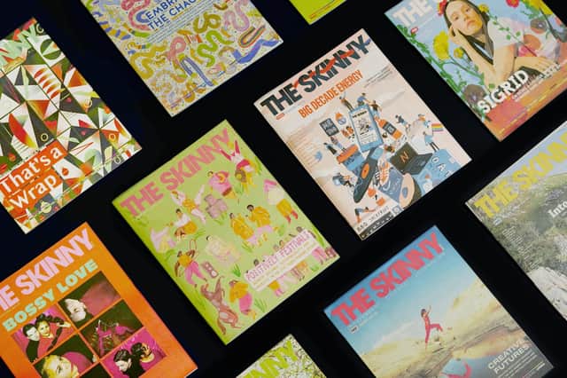 Edinburgh-based arts magazine The Skinny has suspended print production