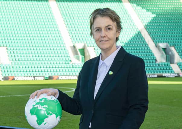 Hibs chief executive Leeann Dempster made a plea to fans. Picture: Bill Murray/SNS