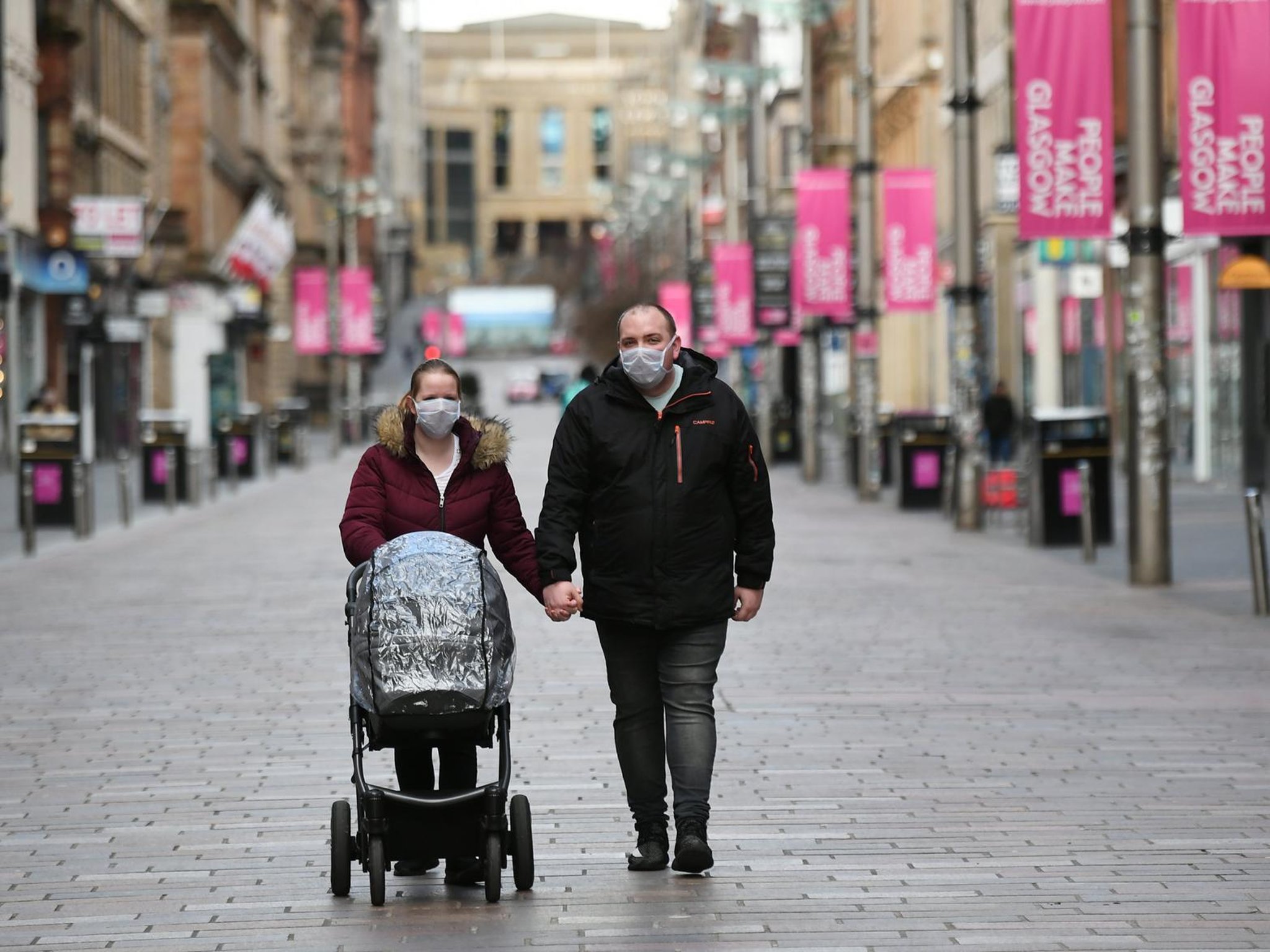 In pictures Glasgow's first Saturday of the lockdown The Scotsman
