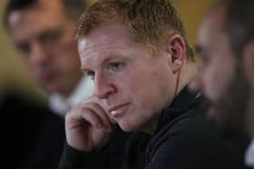 Neil Lennon is “just working day to day” as he tries to come to terms with Scottish football being placed in limbo. Picture: Getty.