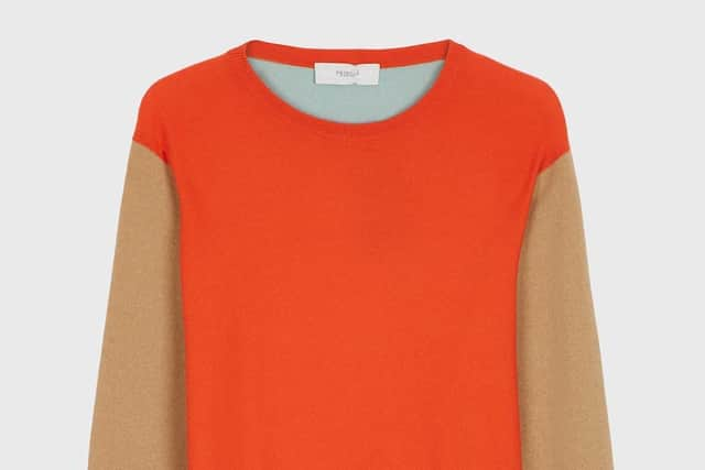 Colour Block Cashmere Jumper 575, www.pringle