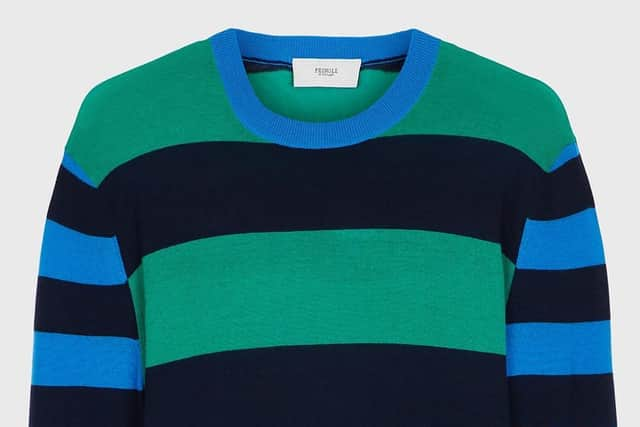 Rugby Stripe Merino Jumper 235, www.pringle