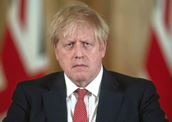 Boris Johnson's popularity went up after the coronavirus outbreak began (Picture: Julian Simmonds/Daily Telegraph/PA Wire}