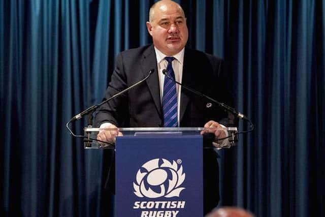 SRU chief Mark Dodson's 933,000 salary will be deferred by 30 per cent until September. Picture: SRU/SNS