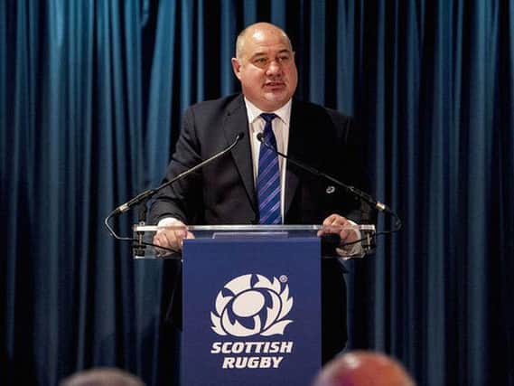SRU chief Mark Dodson's 933,000 salary will be deferred by 30 per cent until September. Picture: SRU/SNS