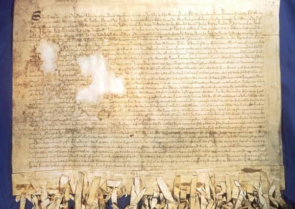 This year is the 700th anniversary of the Declaration of Arbroath (Picture: NRS/PA)