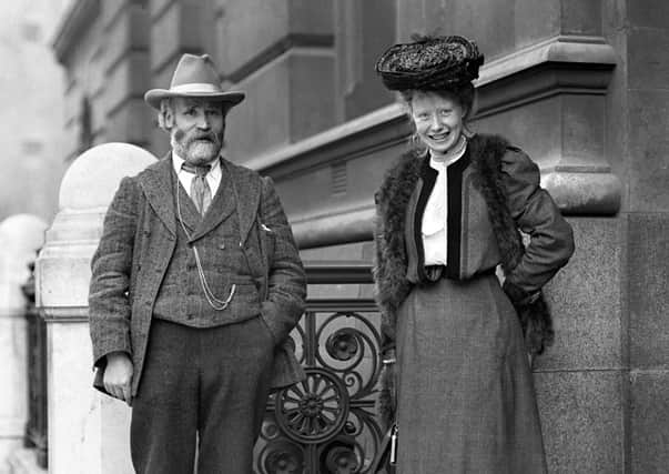 Labour party founder Keir Hardie, seen with women’s rights campaigner Mary Macarthur, continued the struggle of those who went out on strike in the 1820 Uprising (Picture: PA Wire)
