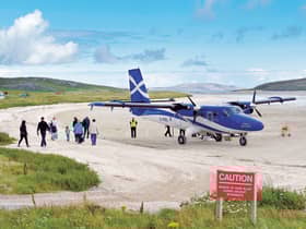 Boarding on Barra in better times. Picture: Stefan Auth/imageBROKER/Shutterstock