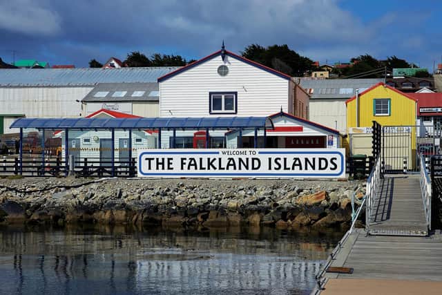 Stanley, the capital of the Falkland Islands.Picture: Lisa Young