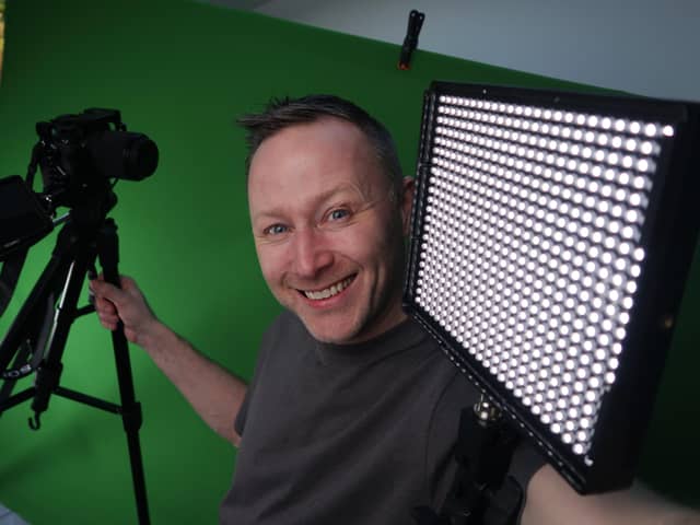 Limmy’s Homemade Show in the making Picture: Brian Limond