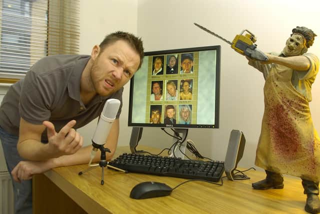 Limmy in his Glasgow flat. Picture Robert Perry