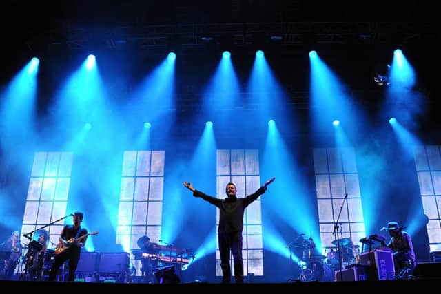 As well as the live acoustic album, Elbow will be playing their latest studio album, Giants of All Sizes, along with old favourites on their rescheduled tour, which is due to come to Scotland in October. Above, live on tour in 2014. Picture Stuart C Wilson, Getty Images