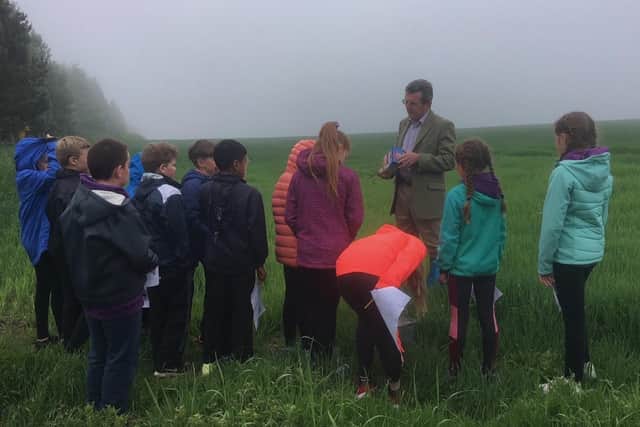 Farm visits, in all weathers