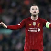 Liverpool's Jordan Henderson helped organise a Premier League captains meeting to discuss how best to help support and fund the NHS during the coronavirus crisis. Picture: Martin Rickett/PA Wire