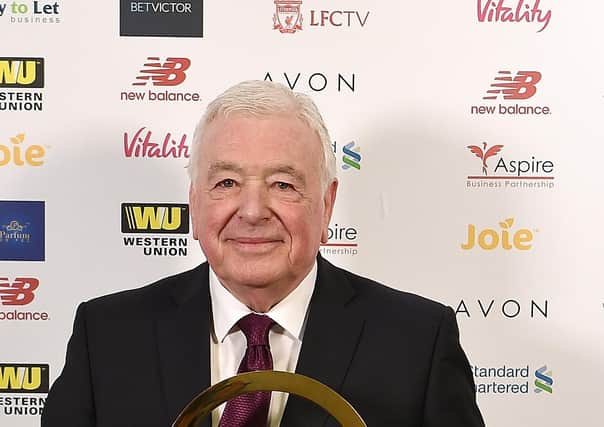 Liverpool legend Ian Callaghan serves on the Pools Panel. Picture: Getty.